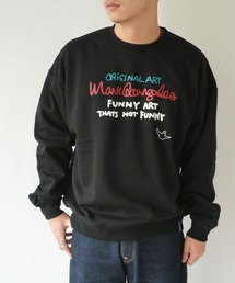 RiNc（リンク）の「【 MARK GONZALES 】 アップル＆エンジェル メッセージロゴ スウェット（スウェット）」