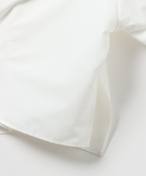 HEREIAM（ヘレイアム）の「【HEREIAM】ギャザーギャザーブラウス（シャツ/ブラウス・レディース・ライトブルー/ブラック/オフホワイト・FREE）」の7枚目の写真