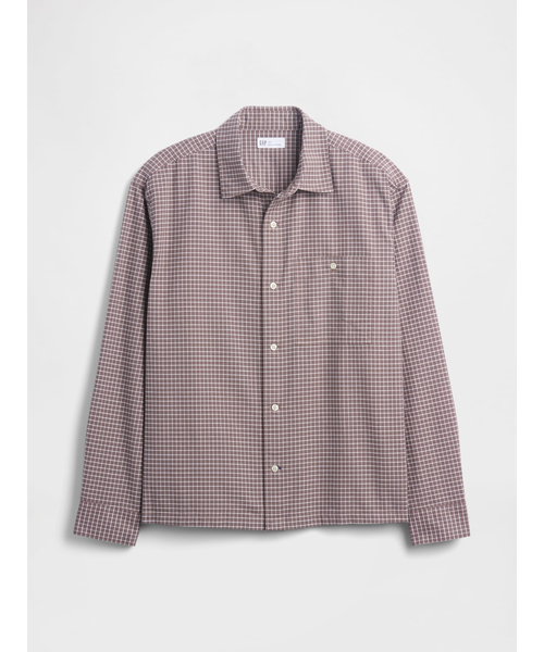 GAP（ギャップ）の「ボクシーフィット オックスフォードシャツ（シャツ/ブラウス・メンズ・ブラウン/ブルー/オリーブ・S/M/L/XL/XS）」の12枚目の写真