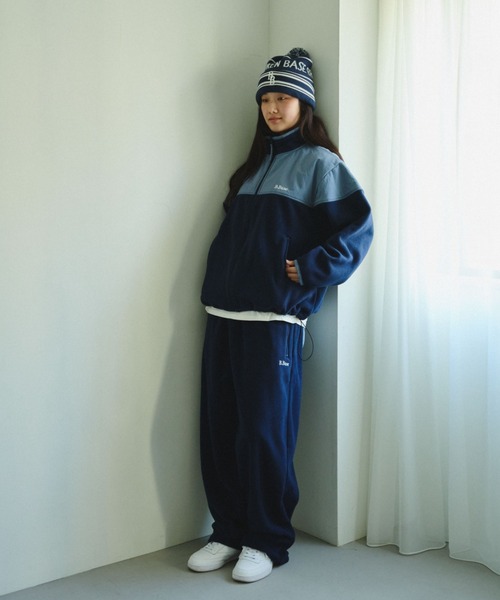 BROKEN BASE（ブロークンベース）の「ナイロン切り替えフリースパンツ（その他パンツ・メンズ・ブラック系1/ネイビー系1・SMALL/MEDIUM/LARGE）」の8枚目の写真