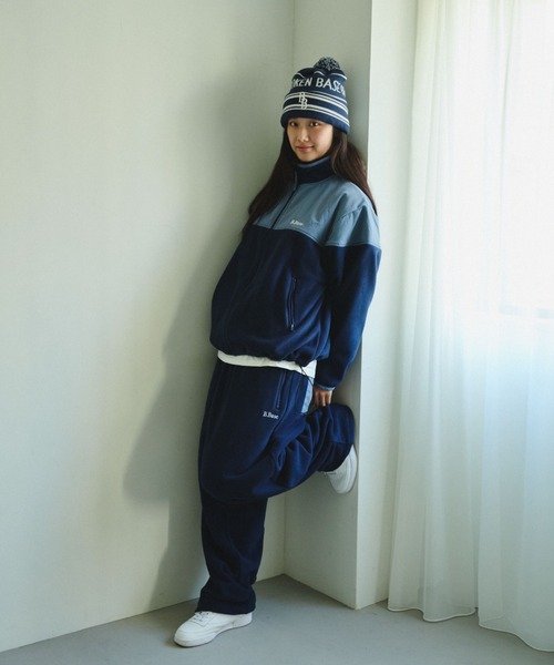 BROKEN BASE（ブロークンベース）の「ナイロン切り替えフリースパンツ（その他パンツ・メンズ・ブラック系1/ネイビー系1・SMALL/MEDIUM/LARGE）」の9枚目の写真