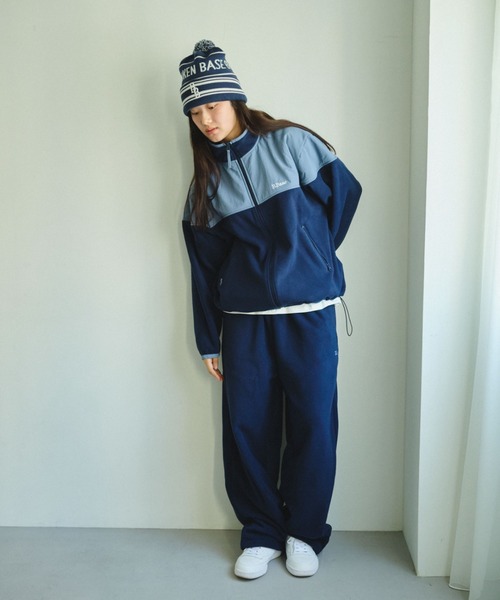 BROKEN BASE（ブロークンベース）の「ナイロン切り替えフリースパンツ（その他パンツ・メンズ・ブラック系1/ネイビー系1・SMALL/MEDIUM/LARGE）」の11枚目の写真