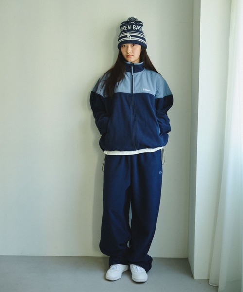 BROKEN BASE（ブロークンベース）の「ナイロン切り替えフリースパンツ（その他パンツ・メンズ・ブラック系1/ネイビー系1・SMALL/MEDIUM/LARGE）」の12枚目の写真