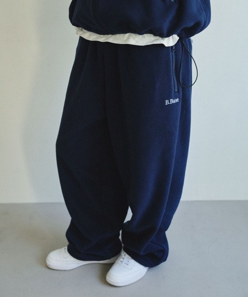 BROKEN BASE（ブロークンベース）の「ナイロン切り替えフリースパンツ（その他パンツ・メンズ・ブラック系1/ネイビー系1・SMALL/MEDIUM/LARGE）」の16枚目の写真