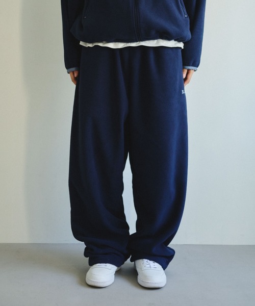 BROKEN BASE（ブロークンベース）の「ナイロン切り替えフリースパンツ（その他パンツ・メンズ・ブラック系1/ネイビー系1・SMALL/MEDIUM/LARGE）」の17枚目の写真