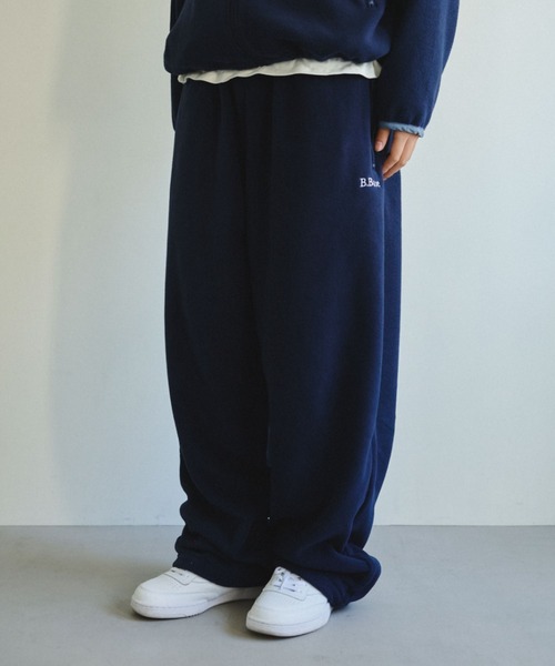BROKEN BASE（ブロークンベース）の「ナイロン切り替えフリースパンツ（その他パンツ・メンズ・ブラック系1/ネイビー系1・SMALL/MEDIUM/LARGE）」の18枚目の写真