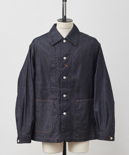 SHINYAKOZUKA（シンヤコヅカ）の「ORDINARY CITY COVERALL(ISSUE#8)（シャツ/ブラウス・メンズ・ダークインディゴブルー/ブラック・MEDIUM/SMALL）」の2枚目の写真