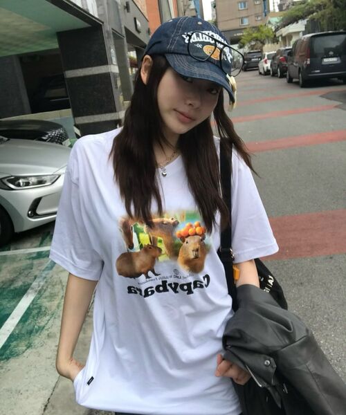 LMCの「CAPYBARA TEE white（Tシャツ/カットソー・レディース・その他・S/M/L/XL）」の6枚目の写真