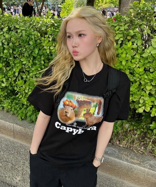 LMCの「CAPYBARA TEE white（Tシャツ/カットソー・レディース・その他・S/M/L/XL）」の13枚目の写真