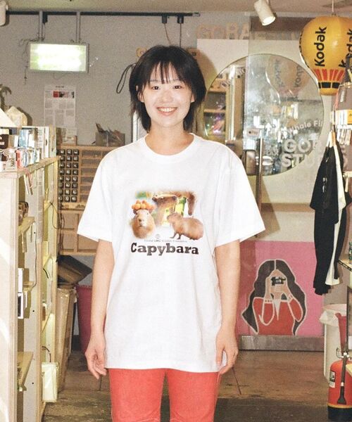 LMCの「CAPYBARA TEE white（Tシャツ/カットソー・レディース・その他・S/M/L/XL）」の15枚目の写真