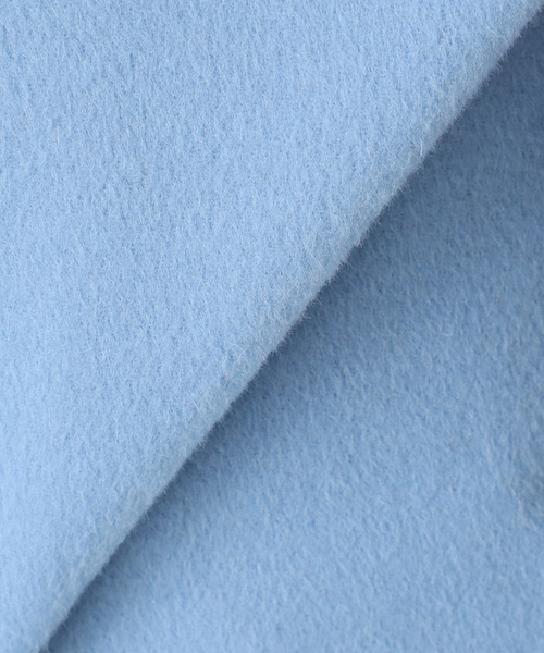 B.C STOCK（ベーセーストック）の「ウールリバーミドル丈コート（チェスターコート・レディース・ブラック/ブルー/ベージュ・FREE）」の15枚目の写真