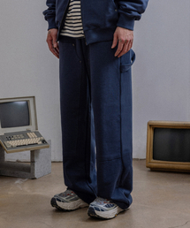 BURNING CAPONE（バーニングカポネ）の「BCリベットスウェットカーペンターパンツ ネイビー（スウェットパンツ）」