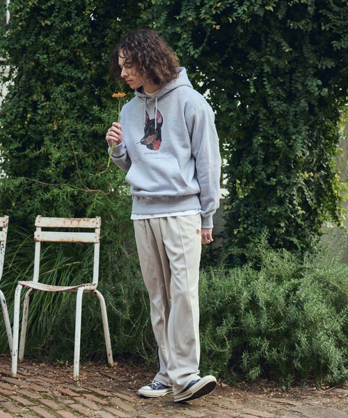 UN-FILLED(アンフィルド)の「mpa4030- REAL GERBERA DOG HOODIE パーカー(ドーベルマン)(SDUF-2603DBM)(パーカー・メンズ・グレー/ホワイト・XL/L/M)」の11枚目の写真