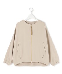 J.PRESS YORK STREET（ジェイプレスヨークストリート）の「【WOMEN】ジャージーライクツイル ドルマンブルゾン（ブルゾン）」