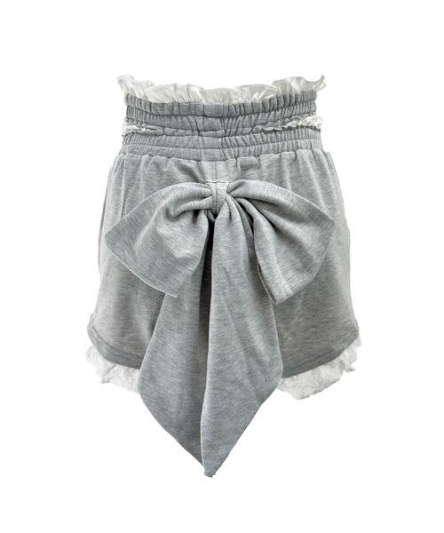 ALLuRing ChaRm(アリュリングチャーム)の「【ALLuRing ChaRm × melttxx_】lace dolly pants(スウェットパンツ・レディース・グレー・M/S)」の12枚目の写真