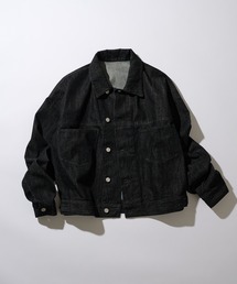 MAISON CLUB（メゾンクラブ）の「【MAISON CLUB】Boxy fit Denim Jacket   ボクシーフィットデニムジャケット ショート丈 クロップド丈（デニムジャケット）」