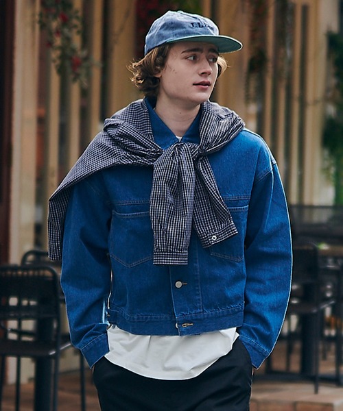MAISON CLUB】Boxy fit Denim Jacket / ボクシーフィットデニム