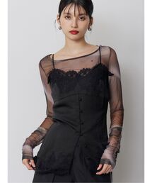 MURUA | レースドッキングキャミソール(キャミソール)