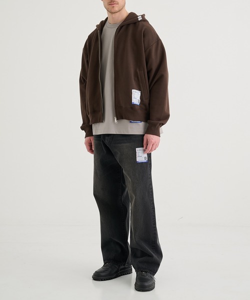 MIHARAYASUHIRO/ミハラヤスヒロ】HEAVY WEIGHT FRENCH TERRY ZIP PARKA
