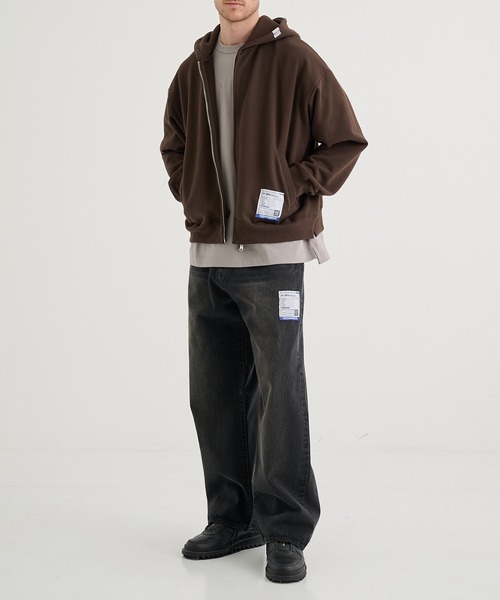 MIHARAYASUHIRO/ミハラヤスヒロ】HEAVY WEIGHT FRENCH TERRY ZIP PARKA