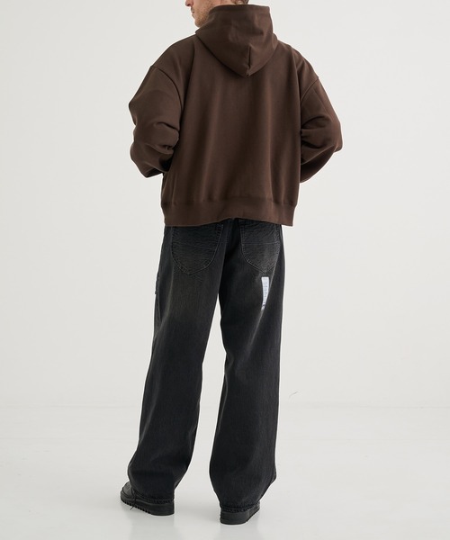 MIHARAYASUHIRO/ミハラヤスヒロ】HEAVY WEIGHT FRENCH TERRY ZIP PARKA MIHARAYASUHIRO/ミハラヤスヒロ】HEAVY WEIGHT FRENCH TERRY ZIP PARKA