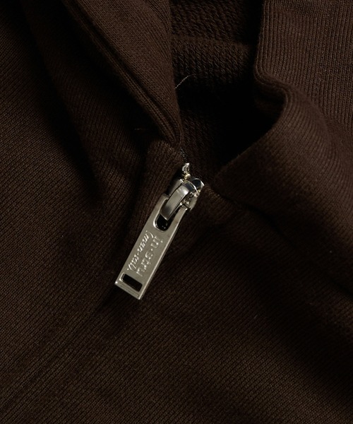In・stru(men-tal).(インストルメンタル)の「【MIHARAYASUHIRO/ミハラヤスヒロ】HEAVY WEIGHT FRENCH TERRY ZIP PARKA【定番】/ in・stru(men-tal).(パーカー・メンズ・ブラウン/ブラック・46/44)」の15枚目の写真