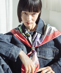 SWASH LONDON（スウォッシュロンドン）の「26SS スカーフ SWASH LONDON シルクツイル 88*88（バンダナ/スカーフ）」