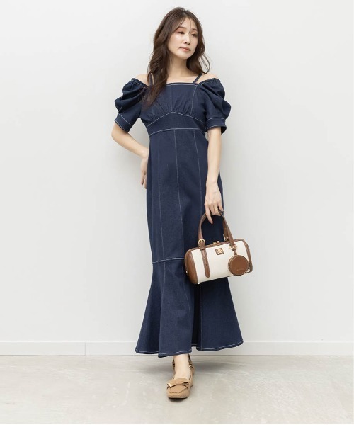 RANDA(ランダ)の「スクエアトゥリボンモカシンシューズ(モカシン/デッキシューズ・レディース・キャメル/ベージュ/ブラック・S/L/M/LL)」の18枚目の写真