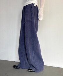 CIAOPANIC TYPY | 【UNISEX】ピグメント加工ワッフルイージーパンツ(その他パンツ)