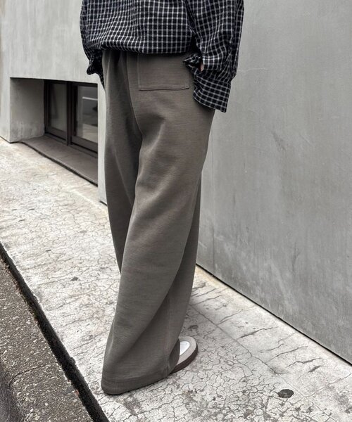 CIAOPANIC TYPY(チャオパニックティピー)の「【UNISEX】ピグメント加工ワッフルイージーパンツ(その他パンツ・レディース・サックスブルー/ブラック/カーキ/ネイビー/ベージュ・LARGE/MEDIUM)」の15枚目の写真