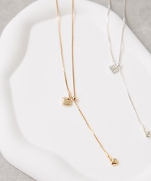 VIS | ハートドロップネックレス(ネックレス)