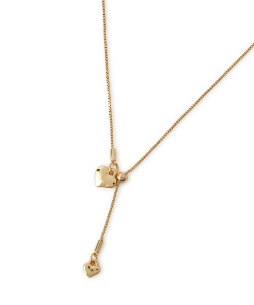 VIS（ビス）の「ハートドロップネックレス（ネックレス・レディース・シルバー/ゴールド・FREE）」の12枚目の写真