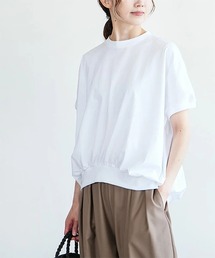 SOLAMONAT（ソラモナ）の「ジェラート天竺 コクーンプルオーバー（Tシャツ/カットソー）」