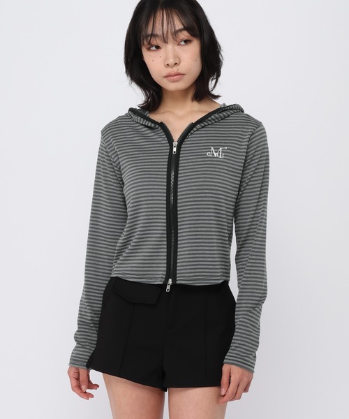 [UNISEX] MUCENT 2WAY худи‑жакет — двусторонний худи‑пуловер