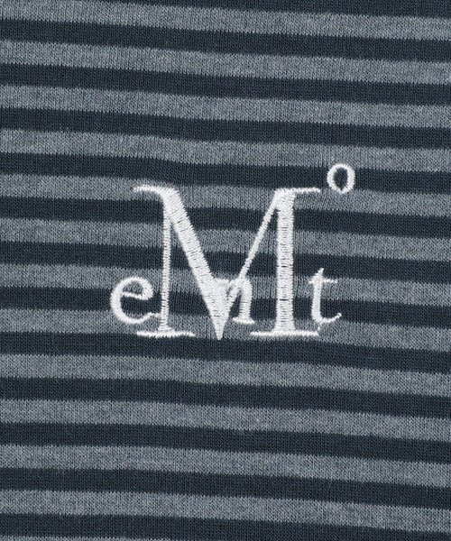 MUCENT(ムセント)の「【UNISEX】MUCENT/2WAYボーダージップ(パーカー・レディース・ブラック/チャコール・FREE)」の5枚目の写真