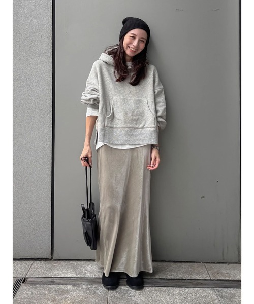 Ungrid（アングリッド）の「ラウンドロングスリーブTee（Tシャツ/カットソー・レディース・オフホワイト・FREE）」の16枚目の写真