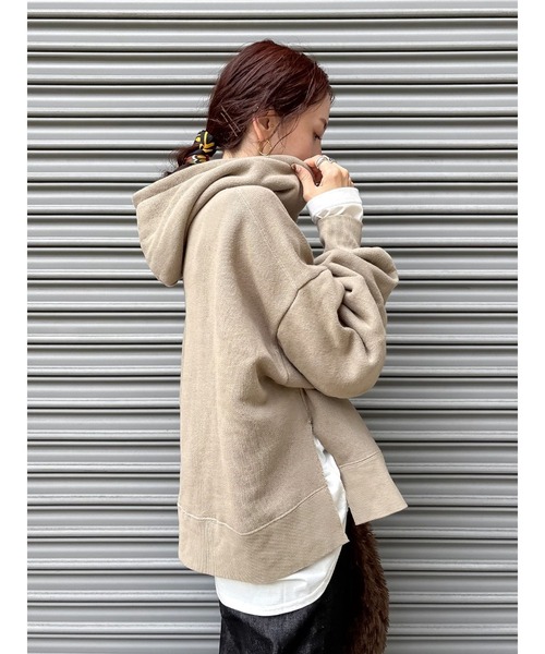 Ungrid（アングリッド）の「ラウンドロングスリーブTee（Tシャツ/カットソー・レディース・オフホワイト・FREE）」の15枚目の写真