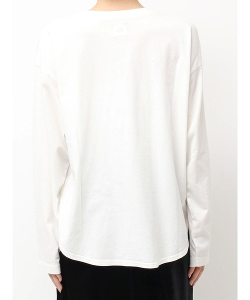 Ungrid（アングリッド）の「ラウンドロングスリーブTee（Tシャツ/カットソー・レディース・オフホワイト・FREE）」の7枚目の写真