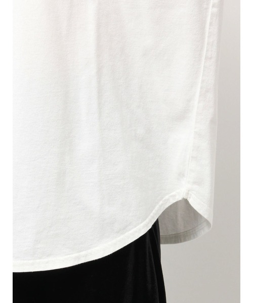 Ungrid（アングリッド）の「ラウンドロングスリーブTee（Tシャツ/カットソー・レディース・オフホワイト・FREE）」の4枚目の写真