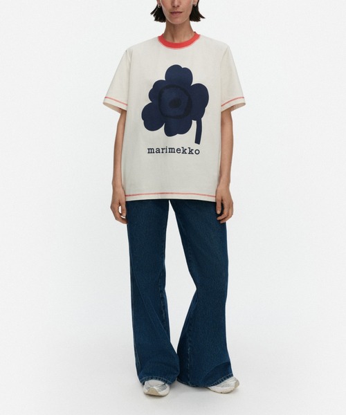 marimekko ウニッコ柄　フラワープリント Tシャツ M Tunnit Unikko Tシャツ | Maija Isola | Marimekko (マリメッコ) 日本