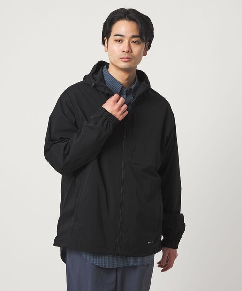 Snow Peak(スノーピーク)の「<snow peak>ユーティリティ パーカー ナイロンジャケット(ナイロンジャケット・メンズ・ブラック/ベージュ・L/M)」の2枚目の写真