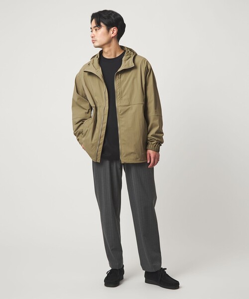 Snow Peak(スノーピーク)の「<snow peak>ユーティリティ パーカー ナイロンジャケット(ナイロンジャケット・メンズ・ブラック/ベージュ・L/M)」の14枚目の写真