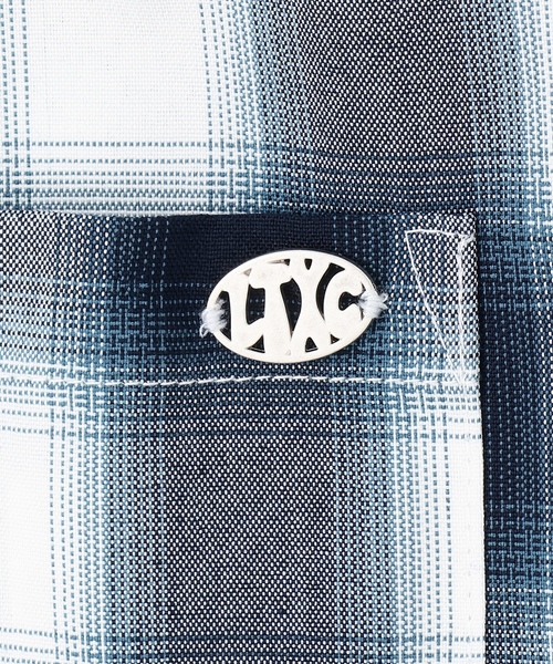 LOVETOXIC(ラブトキシック)の「【LTXC】チェックシャツパーカー(シャツ/ブラウス・キッズ・サックスブルー/ブラック・L:160cm/S:140cm/130cm/M:150cm)」の6枚目の写真