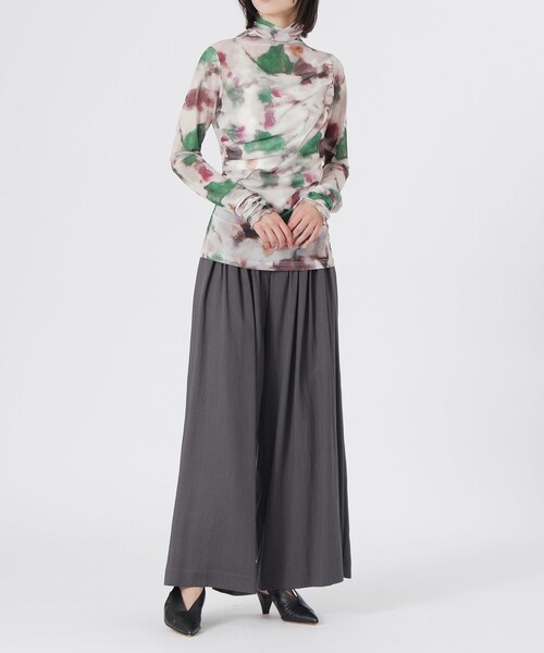 LOVELESS（ラブレス）の「フロントタックワイドパンツ（その他パンツ・レディース・グレー系その他/ブラック/ベージュ系その他4・34/36/38）」の14枚目の写真