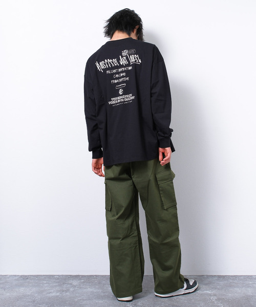 RAT EFFECT(ラットエフェクト)の「ツイルバギーワイドカーゴパンツ(カーゴパンツ・キッズ・チャコールグレー/ブラック/カーキ・170/160/150/140)」の10枚目の写真