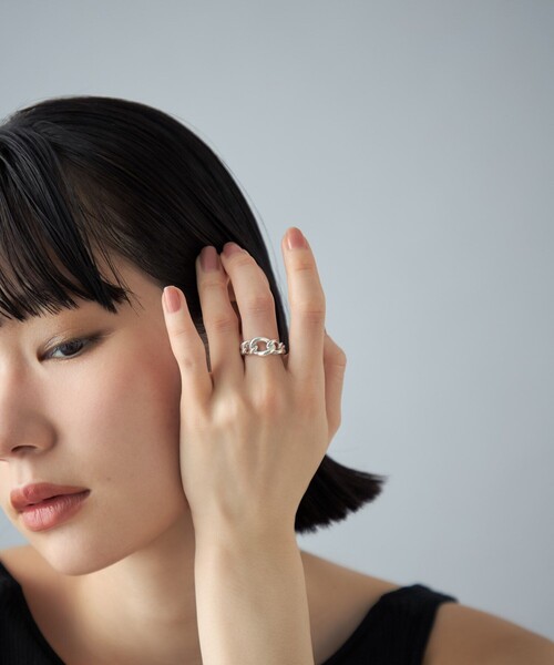 Jouete（ジュエッテ）の「[コネクト]  リング チェーン（リング・レディース・シルバー・15号/17号/13号/9号/11号）」の5枚目の写真