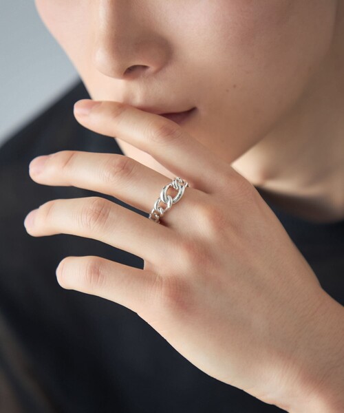 Jouete（ジュエッテ）の「[コネクト]  リング チェーン（リング・レディース・シルバー・15号/17号/13号/9号/11号）」の7枚目の写真