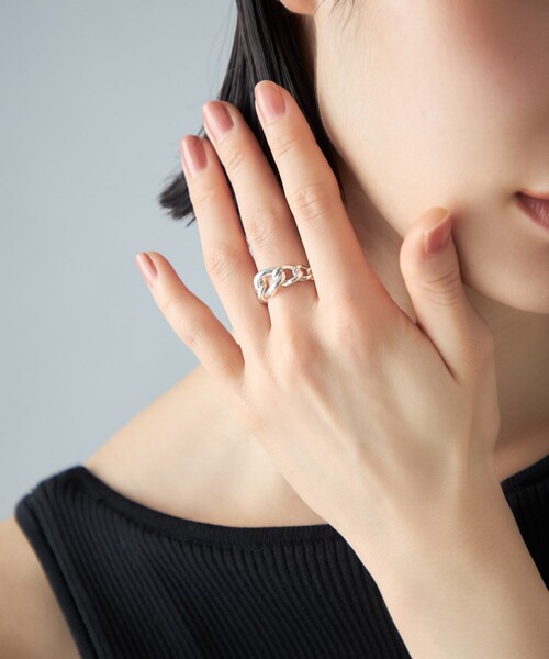 Jouete（ジュエッテ）の「[コネクト]  リング チェーン（リング・レディース・シルバー・15号/17号/13号/9号/11号）」の9枚目の写真