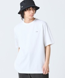 LACOSTE(���R�X�e)�̓�w�\�� ���L ���� UV�J�b�g �����|�C���g �A�E�g���C�����S�N���[�l�b�N����T�V���c(T�V���c/�J�b�g�\�[)