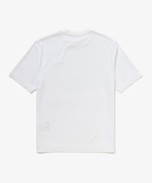 LACOSTE（ラコステ）の「二層構造 消臭 速乾 UVカット ワンポイント アウトラインロゴクルーネック半袖Tシャツ（Tシャツ/カットソー・メンズ・ホワイト/ブラック/グレイッシュブルー/オフホワイト/ピンク・3/6/5/4/2）」の12枚目の写真